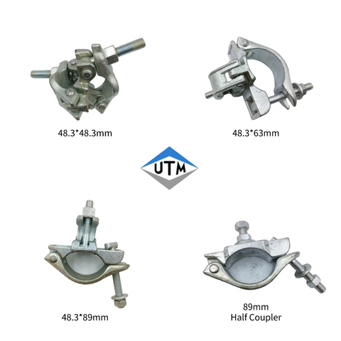 EN74 السقالات القياسية مزورة مقرنة مزدوجة من النوع الأمريكي