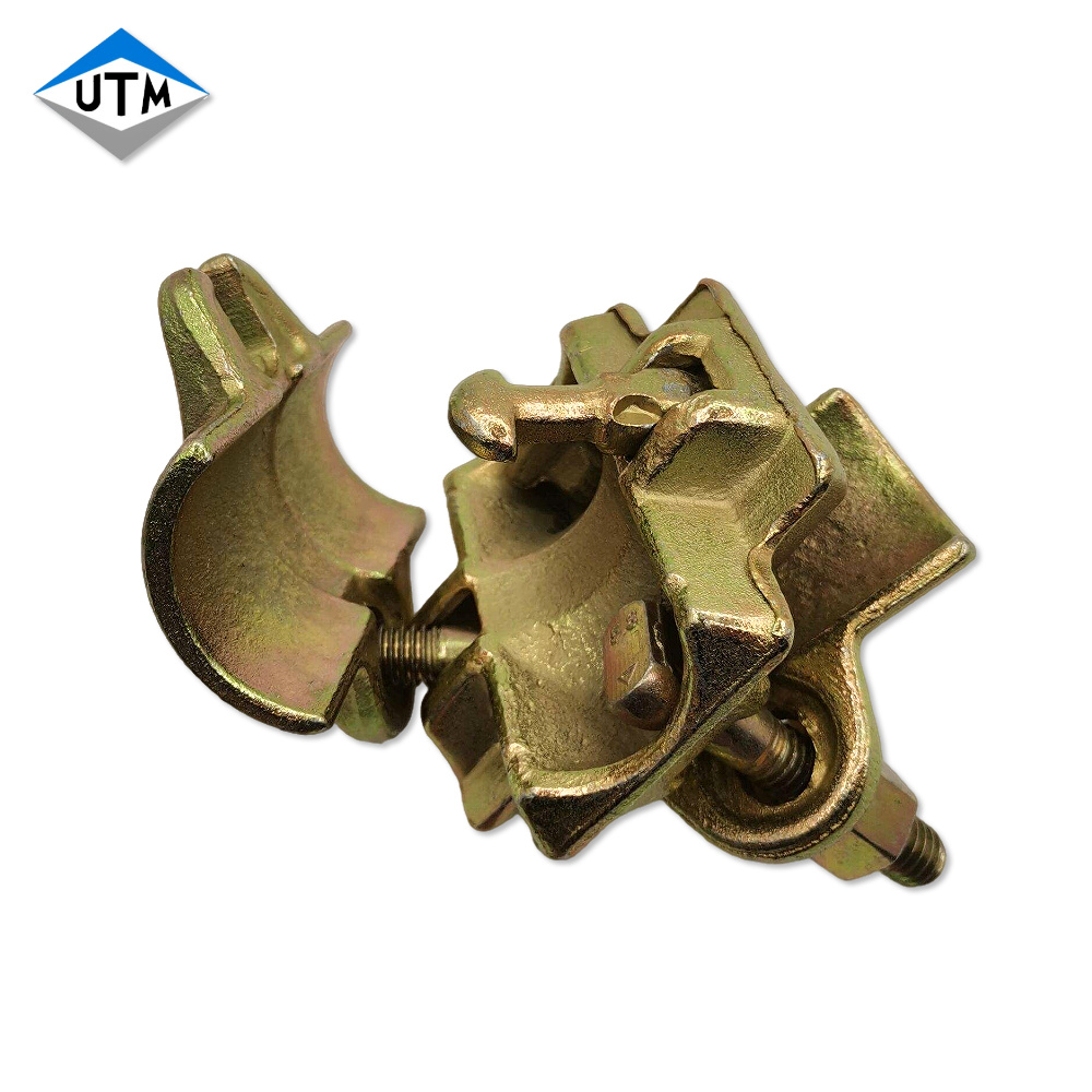 الصين قطرة مزورة 48.3 مم الزاوية اليمنى المشبك الإيطالي نوع مقرنة مزدوجة