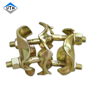 48.3 مللي متر مشبك زاوية يمنى مضغوط من النوع الإيطالي مقرنة مزدوجة