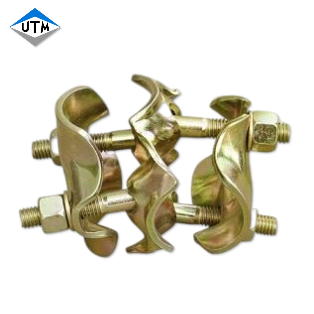 48.3 مللي متر مشبك زاوية يمنى مضغوط من النوع الإيطالي مقرنة مزدوجة