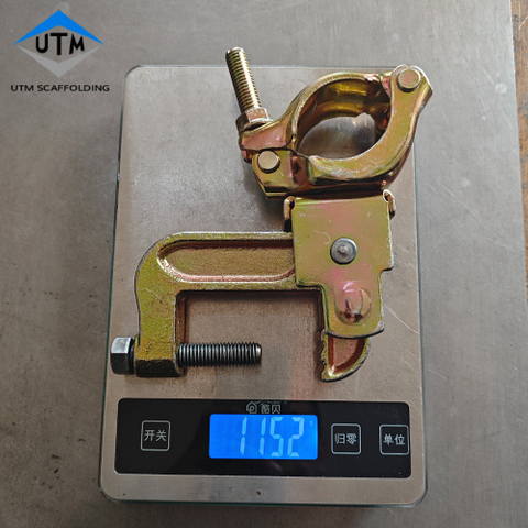 JIS اليابان نوع السقالات المقرنة 48.6 مم السقالات 20-65 مم هايت قطب شعاع المشبك