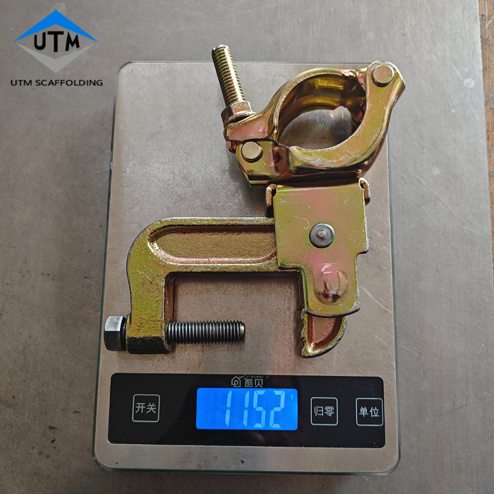 JIS اليابان نوع السقالات المقرنة 48.6 مم السقالات 20-65 مم هايت قطب شعاع المشبك