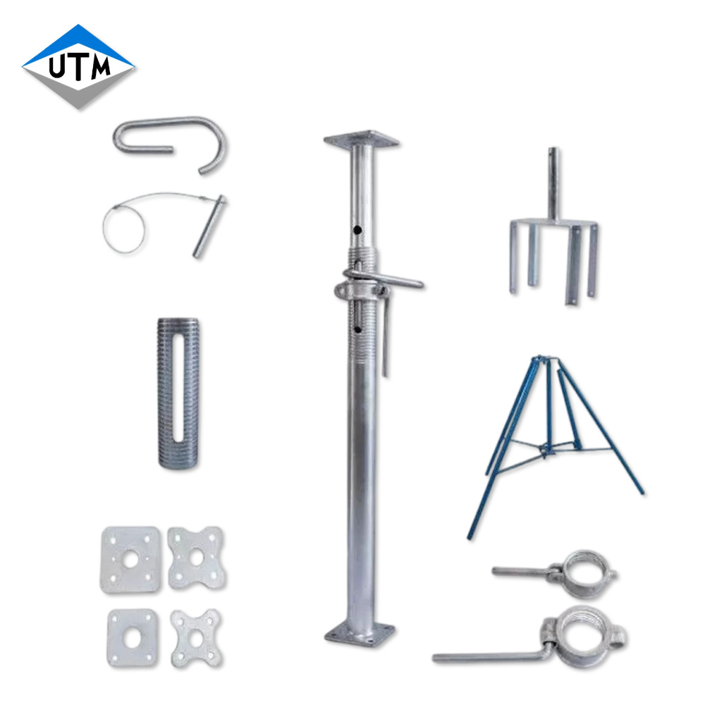 قابل للتعديل السقالات الصلب الدعامة البناء صندقة دعم المساندة الدعائم