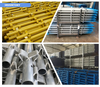 البناء الأسترالي الساخن Dip Glvanized Painted Q235/Q355 Steel Kwikstage Scaffolding 