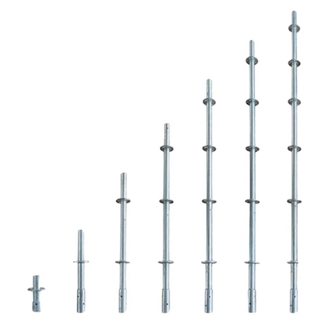 السقالات تراجع الساخنة المجلفن Ringlock العمودي