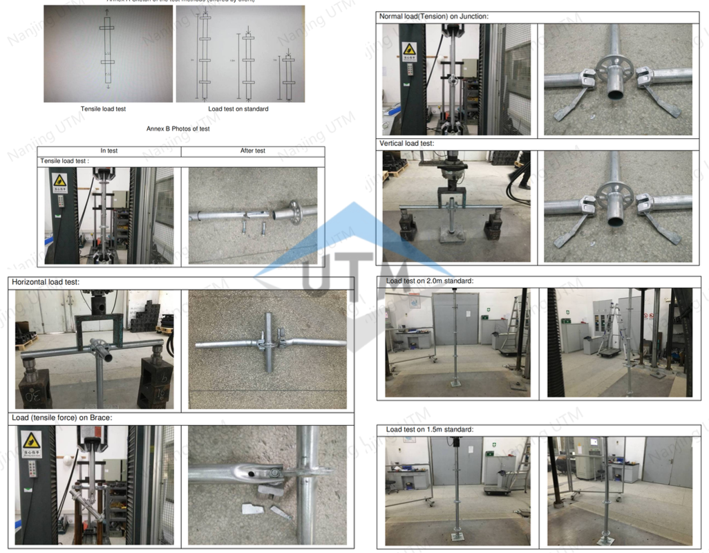 اختبار السقالات Ringlock