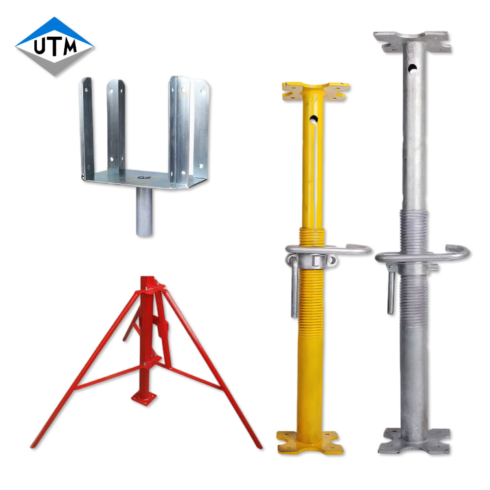 قابل للتعديل الصلب دعم الدعامة جاك السقالات المساندة الدعامة للطي ترايبود