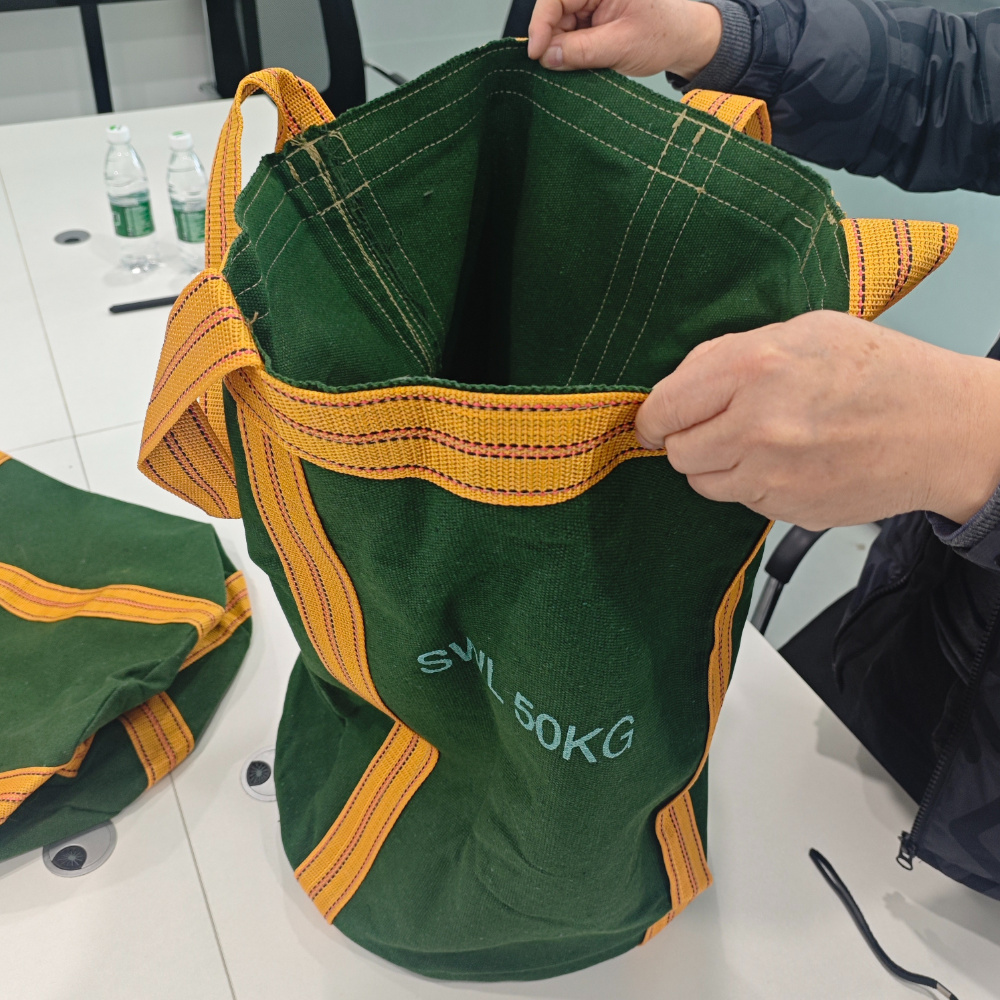 عالية الجودة السقالات رفع حقيبة SWL 30 كجم 50 كجم قماش المشبك رفع حقيبة الأجهزة رفع أداة أكياس